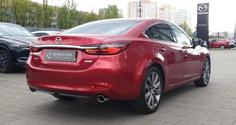 Mazda 6 cena 109900 przebieg: 92760, rok produkcji 2018 z Jeziorany małe 379